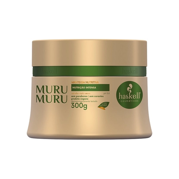 Haskell Murumuru Manteiga Hidratante Mascara Capilar 300g