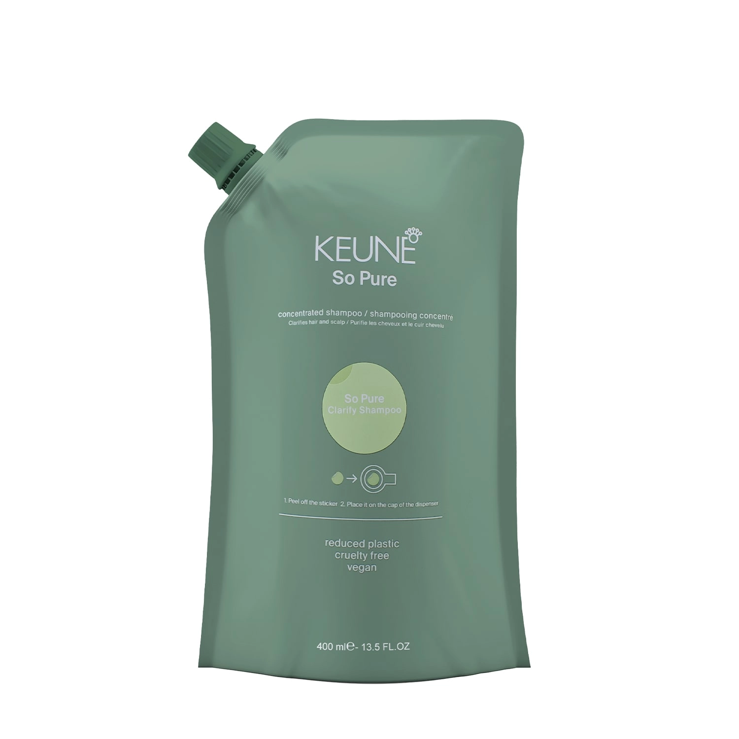 Keune So Pure Clarify Refil - Shampoo 400 Ml