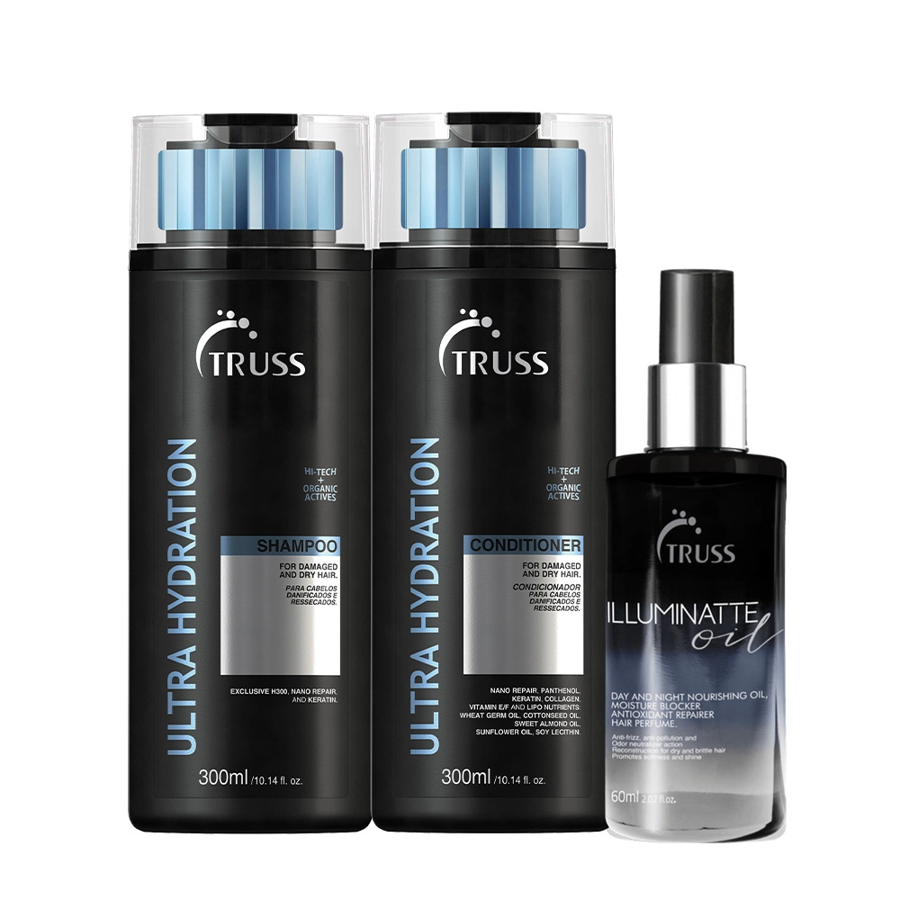 Kit Truss Illuminatte Oil Shampoo E Condicionador Ultra Hydration (3 Produtos)