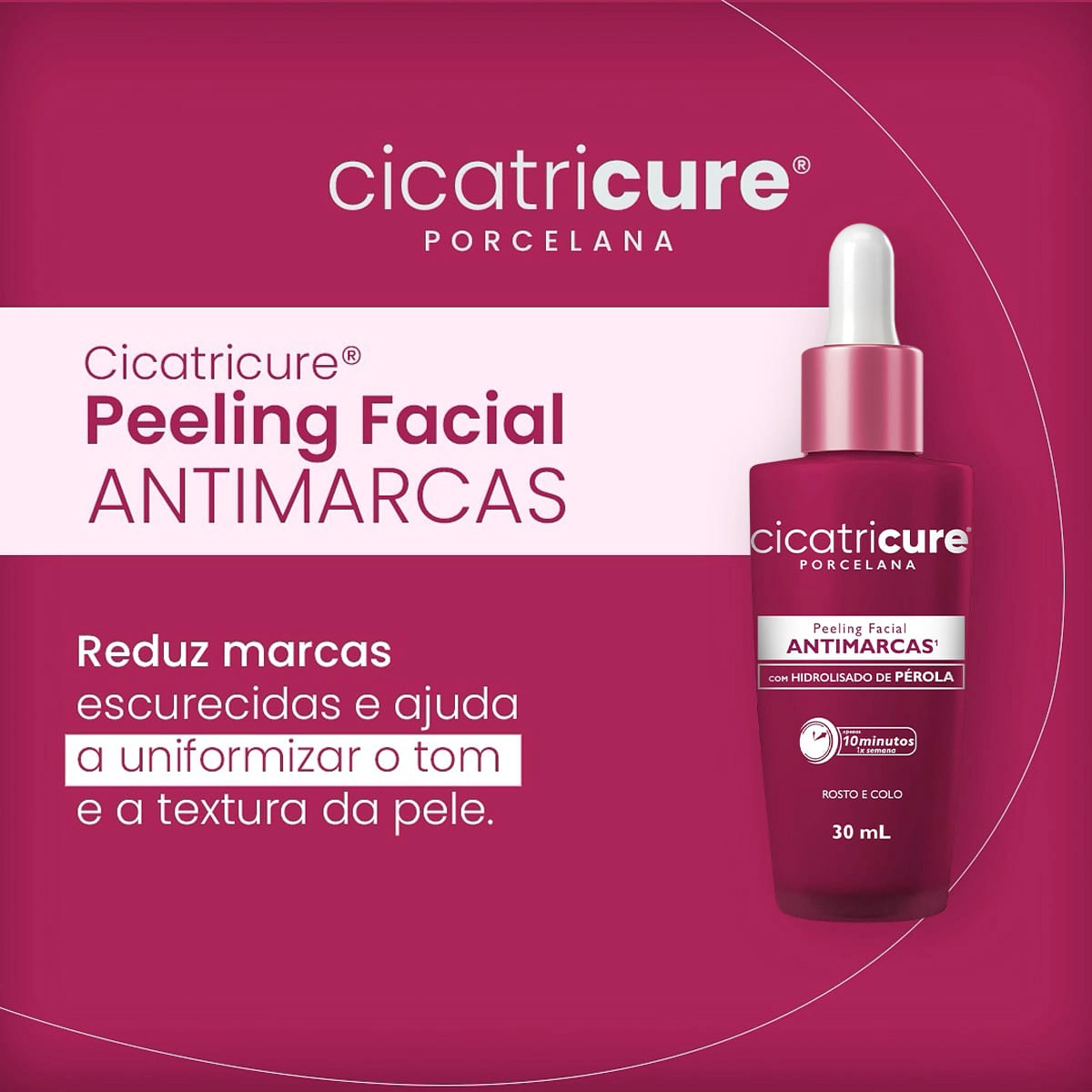 Cicatricure_Porcelana_Antimarcas_Serum_Peeling_Facial_30ml_Evas_4 Produto Cicatricure_Porcelana_Antimarcas_Serum_Peeling_Facial_30ml_Evas_4