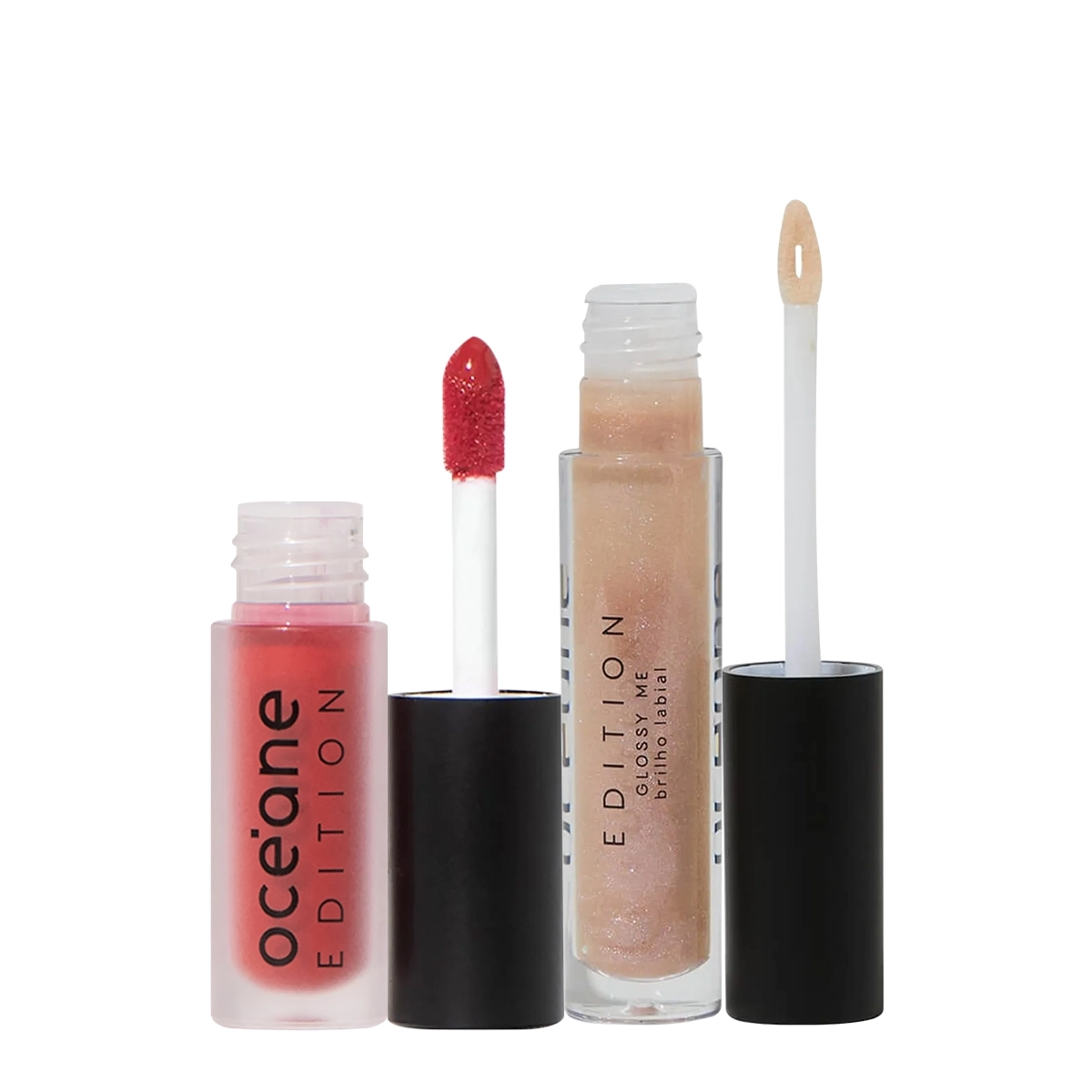 Kit Océane Edition Color My Lips Real Deal E Glossy Me Glazed (2 Produtos)