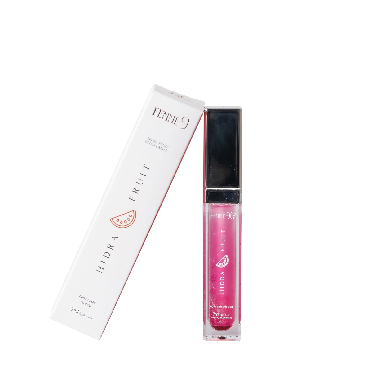 Femme9 Hidra Fruit Melância - Gloss Labial 7g
