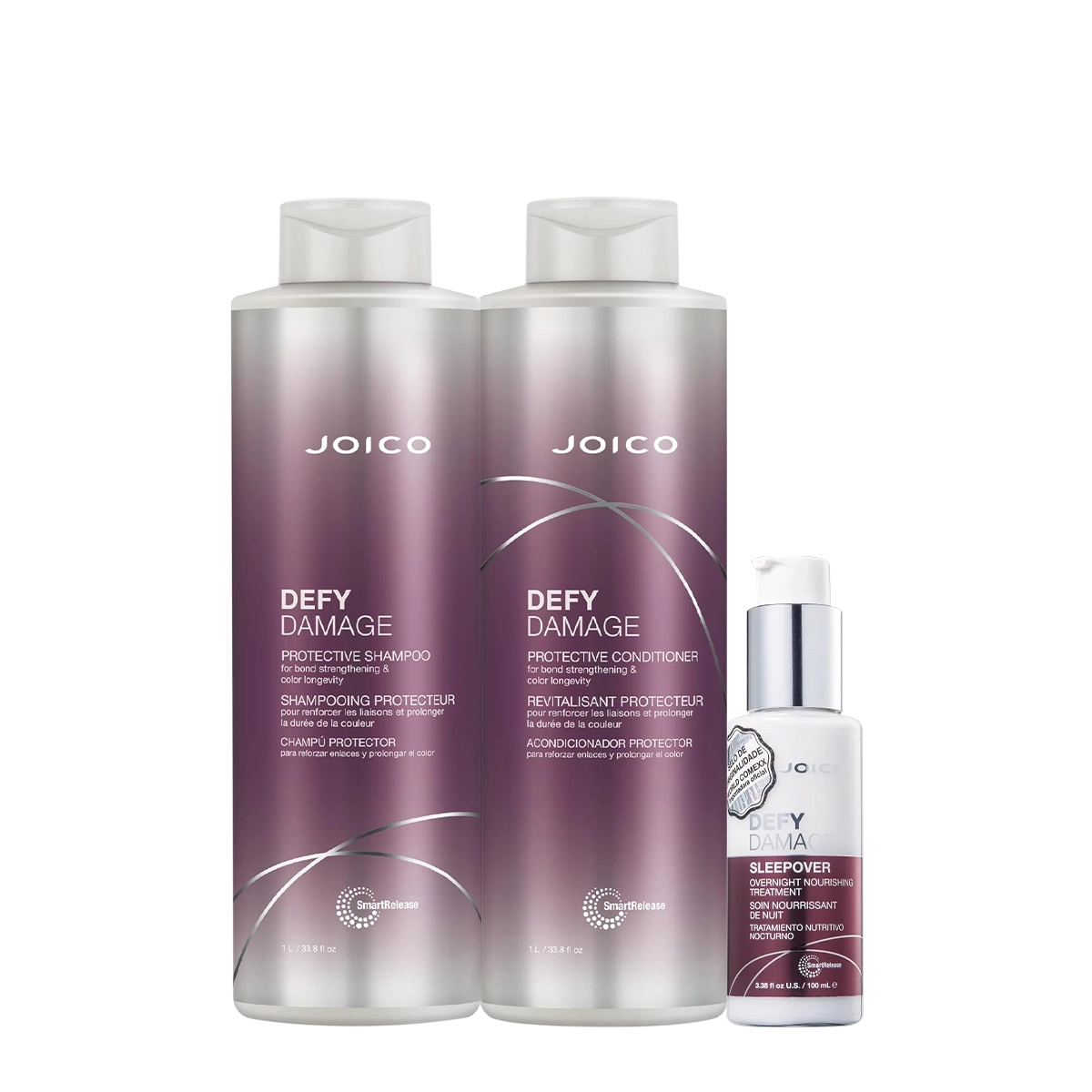 Kit Joico Defy Damage Protective Salon Leave-in (3 Produtos)