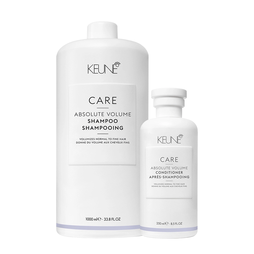 Kit Keune Care Absolute Volume Shampoo Litro E Condicionador 250ml (2 Produtos)