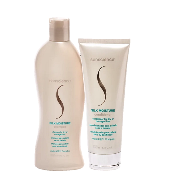 Senscience Silk Moisture Duo Home Care 2 Produtos