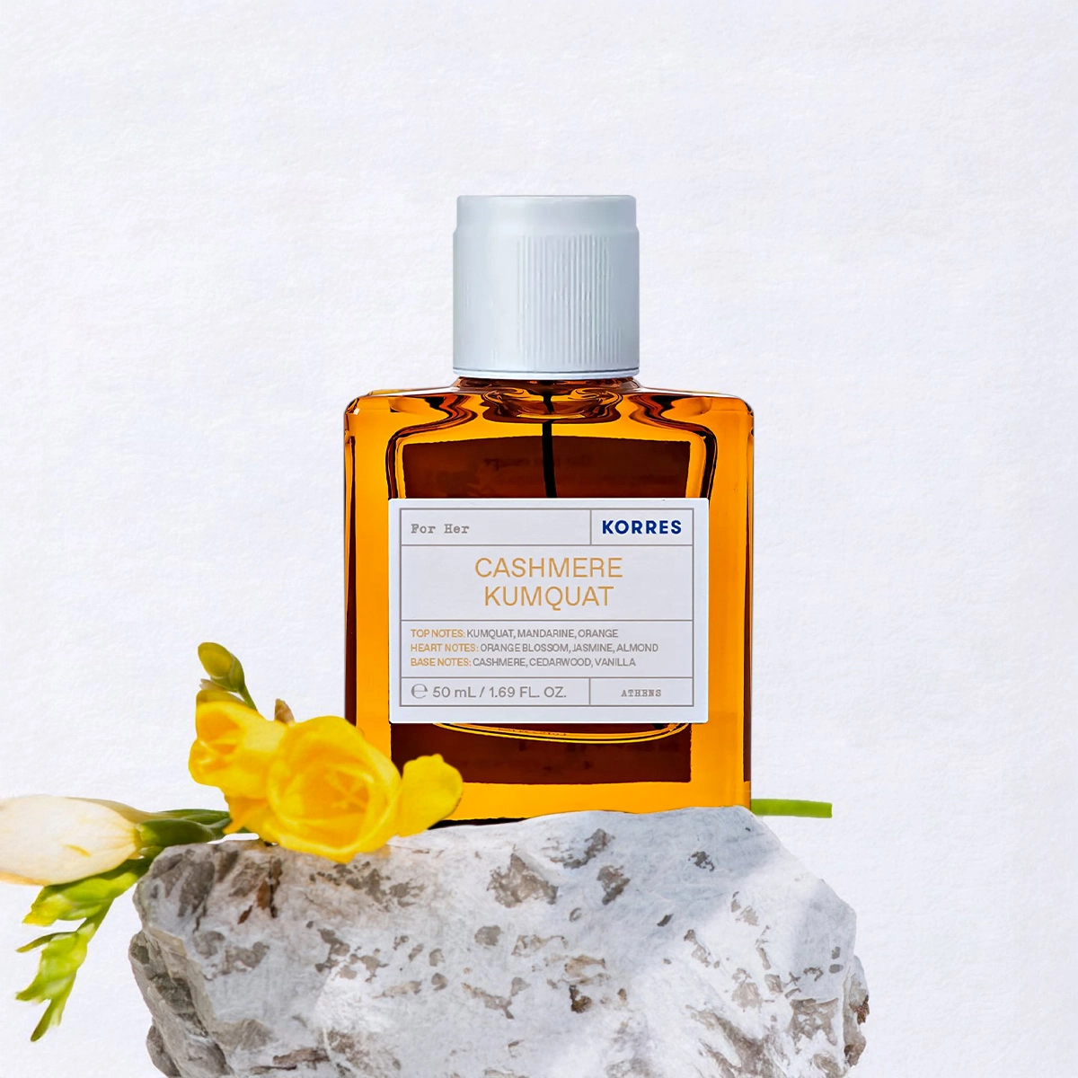 Korres Cashmere Kumquat Deo Parfum - Perfume Feminino 50ml | Evas