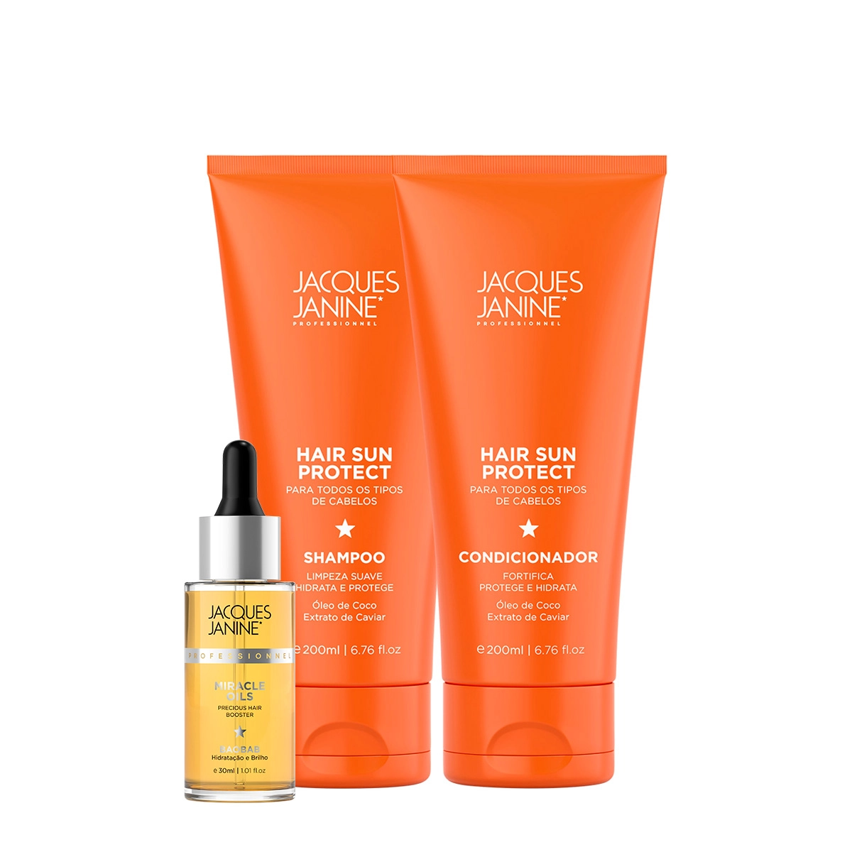 Produto Kit_Jacques_Janine_Hair_Sun_Protect_Shampoo_Condicionador_e_Miracle_Oils_Baobab_Evas_1