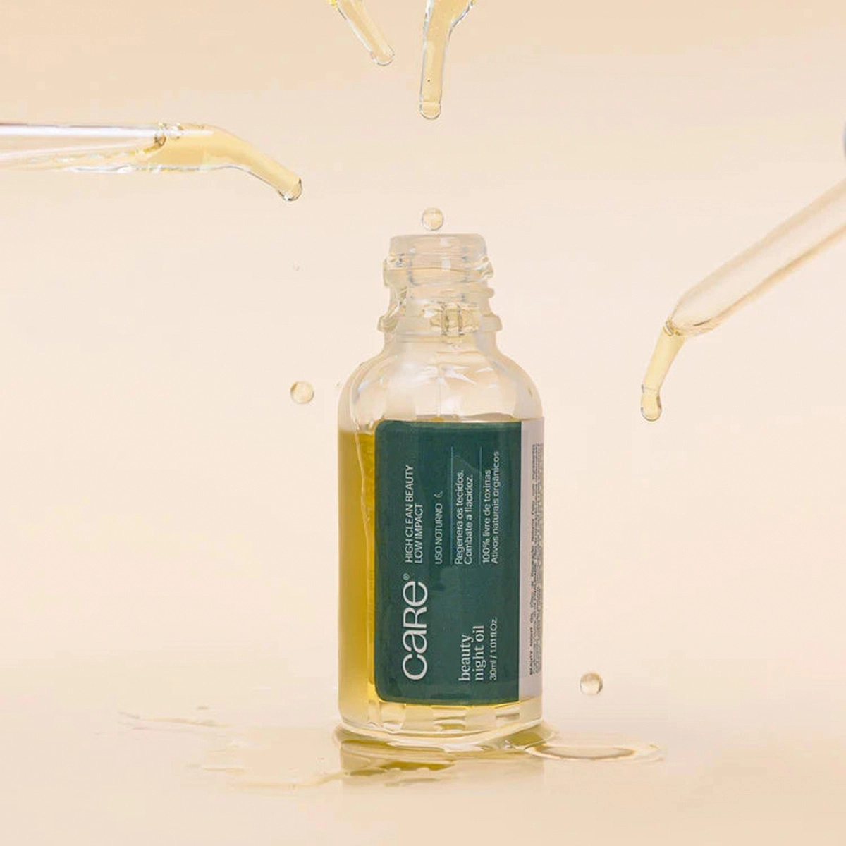 Produto Kit_Care_Natural_Beauty_Skindrops_Filler_Eye_Lift_Cleansing_Foam_Beauty_Night_Oil_Evas_4