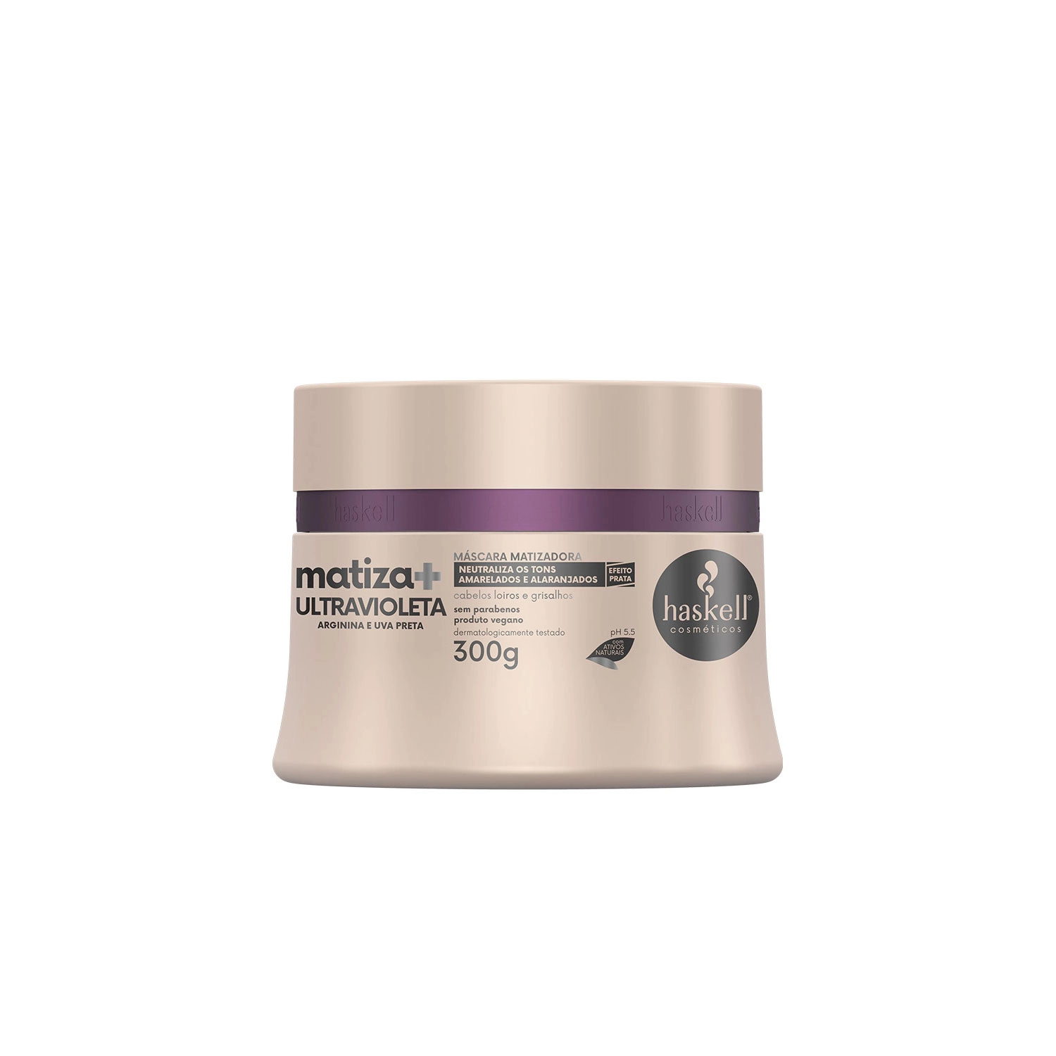 Haskell Matiza Ultravioleta - Máscara Matizadora 300g
