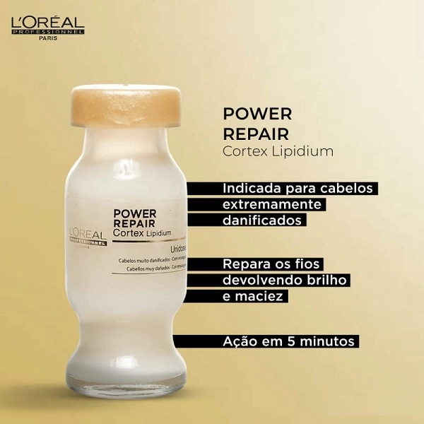 Produto Kit_L-Oreal_Professionnel_Expert_Absolut_Repair_Cortex_Lipidium_Power_Repair_Ampola_Capilar_10ml_Evas_3