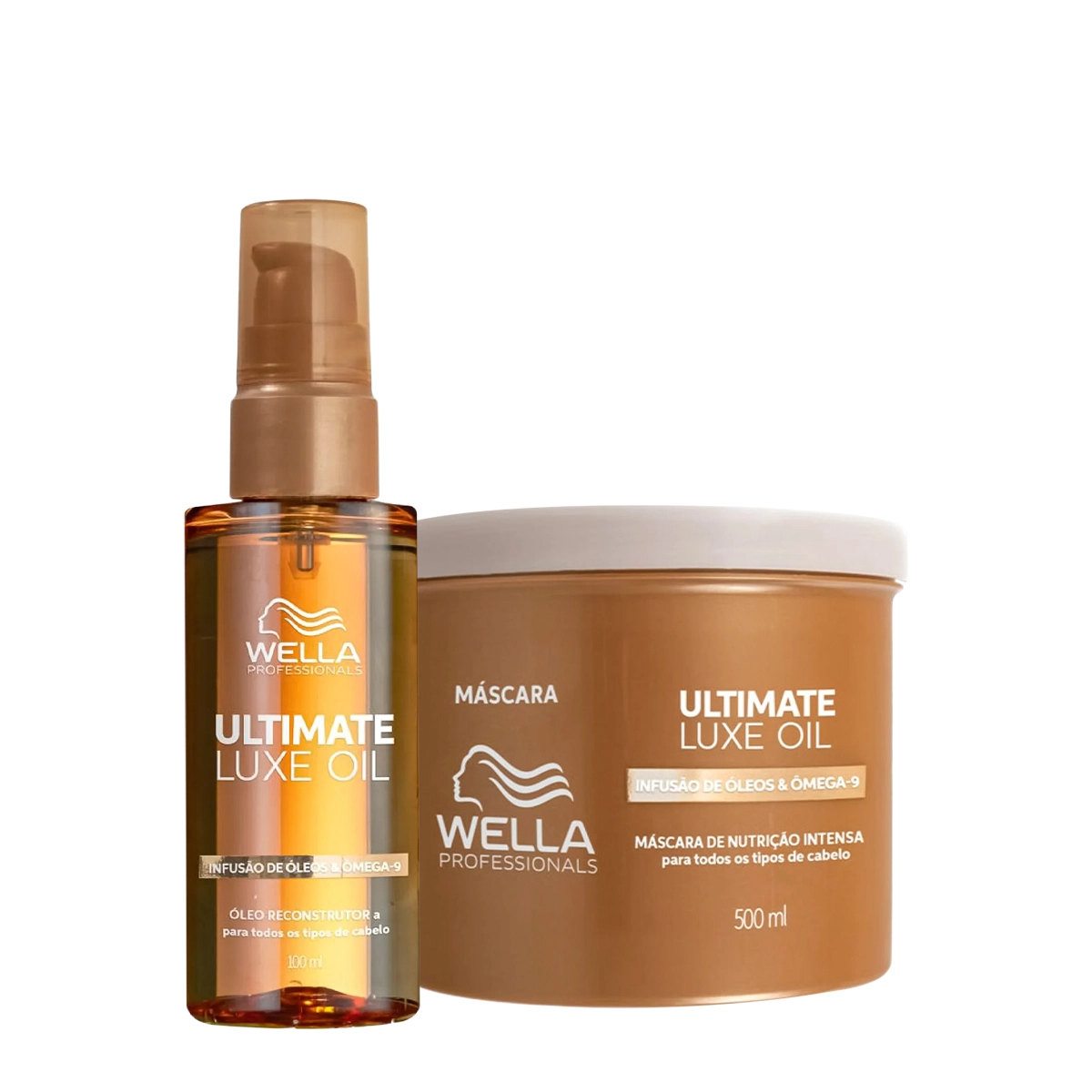 Kit Wella Professionals Ultimate Luxe Oil Máscara E Óleo (2 Produtos)