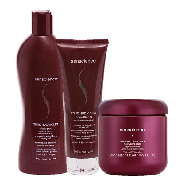 Senscience True Hue Violet Duo Home Care E Inner Restore Intensif Moisture Mask 500ml