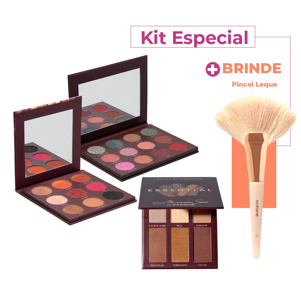 Produto Kit_Oceane_Essential_9_12_Shades_e_Pincel_Leque_4_produtos_Evas_1
