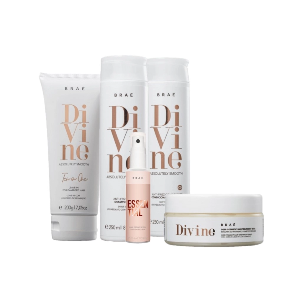 Kit Divine Mini Essential Ten In One (5 Produtos)