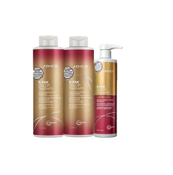 Joico K-PAK Color Therapy Shampoo 1L Condicionador 1L Tratamento 500ml