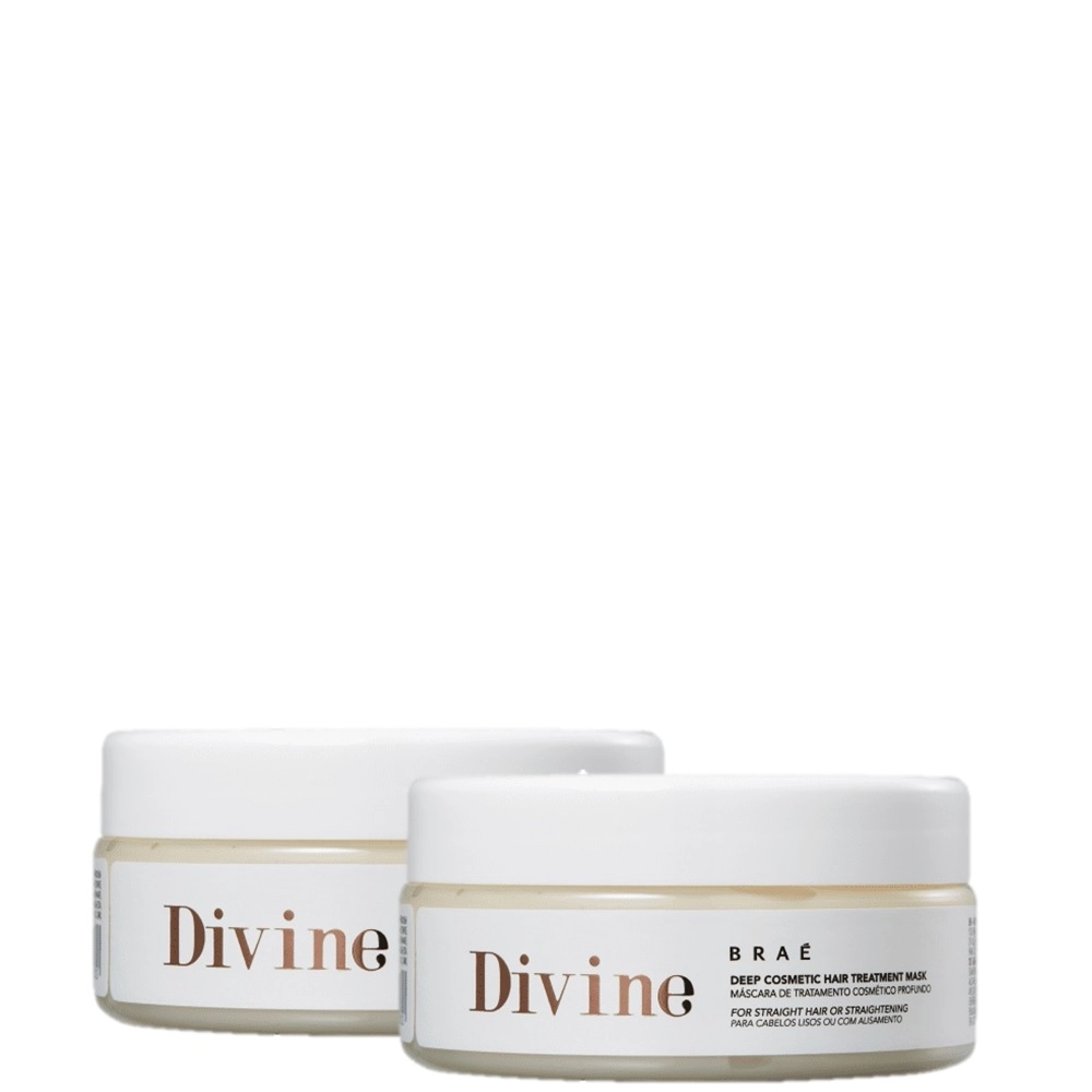 Kit Braé Divine - Mascara Capilar 200g (2 Unidades)