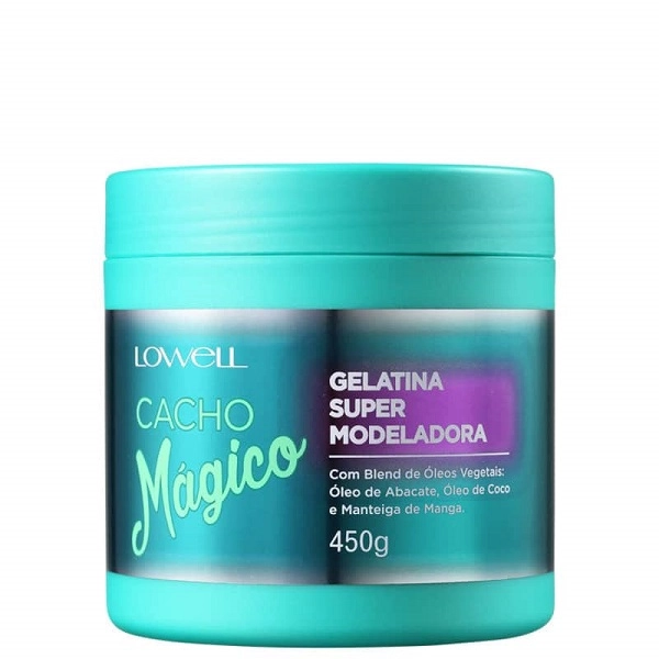 Lowell Cacho Magico Gelatina Ativadora De Cachos 450g