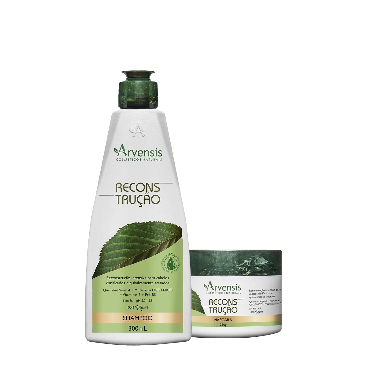 Produto Kit_Arvensis_Cosmeticos_Naturais_Reconstrucao_Shampoo_Mascara_Evas_1