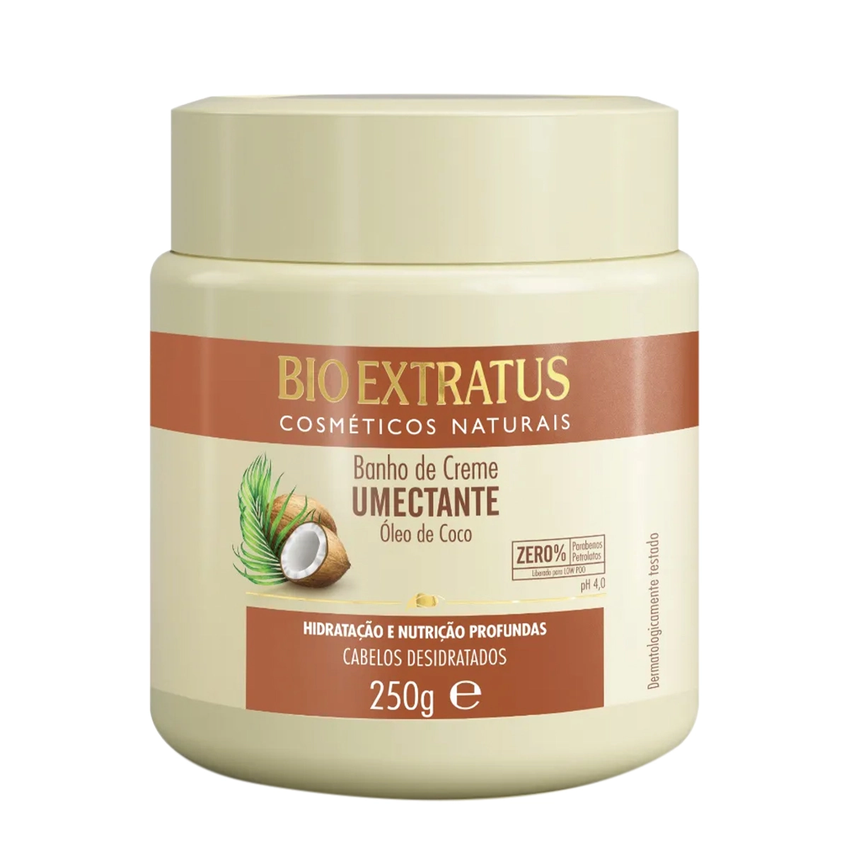 Bio Extratus Óleo De Coco Umectante - Banho De Creme 250g