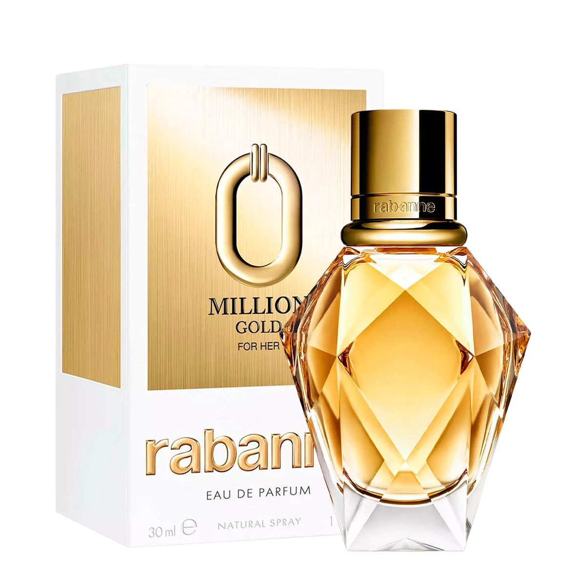 Paco Rabanne Million Gold For Her Eau De Parfum - Perfume Feminino 30ml