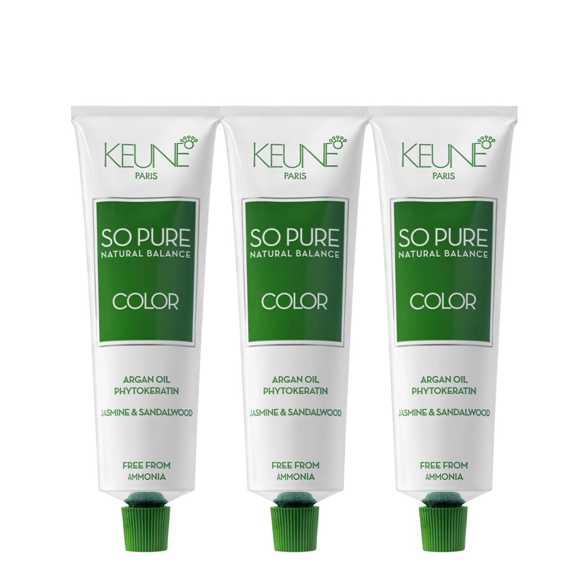 Kit Keune So Pure Color 6.00 Cover Plus - Coloração 60ml (3 Unidades)