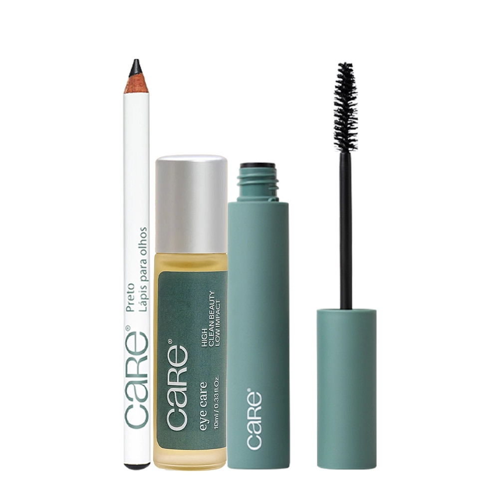 Produto Kit_Care_Natural_Beauty_Mascara_de_Cilios_Lapis_para_Olhos_Eye_Serum_Evas_1