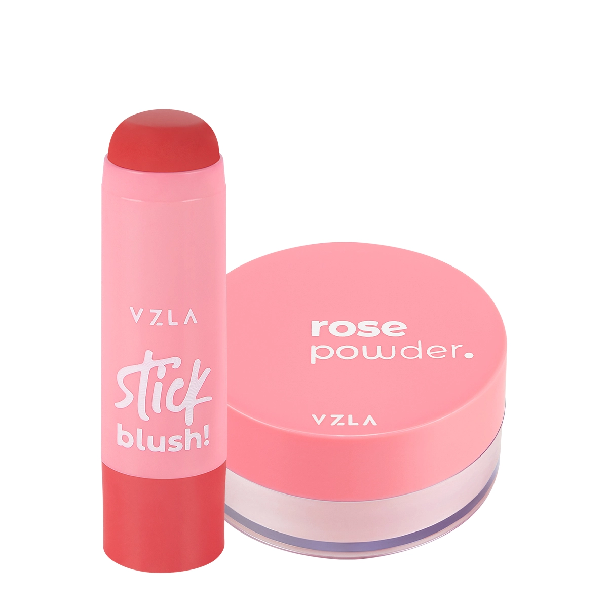 Produto Kit_Vizzela_Rose_Powder_Stick_Blush_Cor_03_Po_Solto_Blush_Evas_1