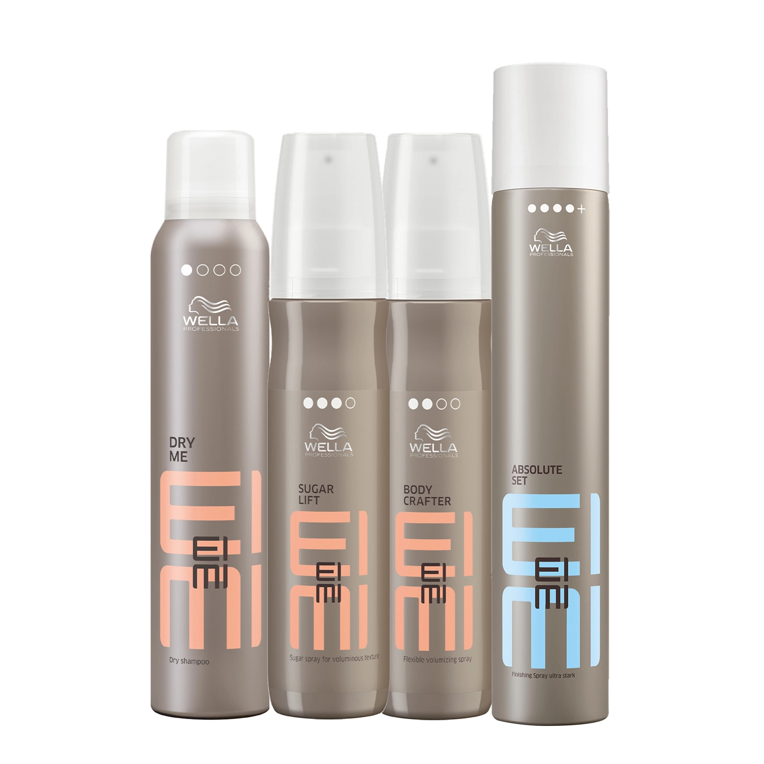 Kit Wella Professionals EIMI Mais Spray Volume E Textura Absolute (4 Produtos)