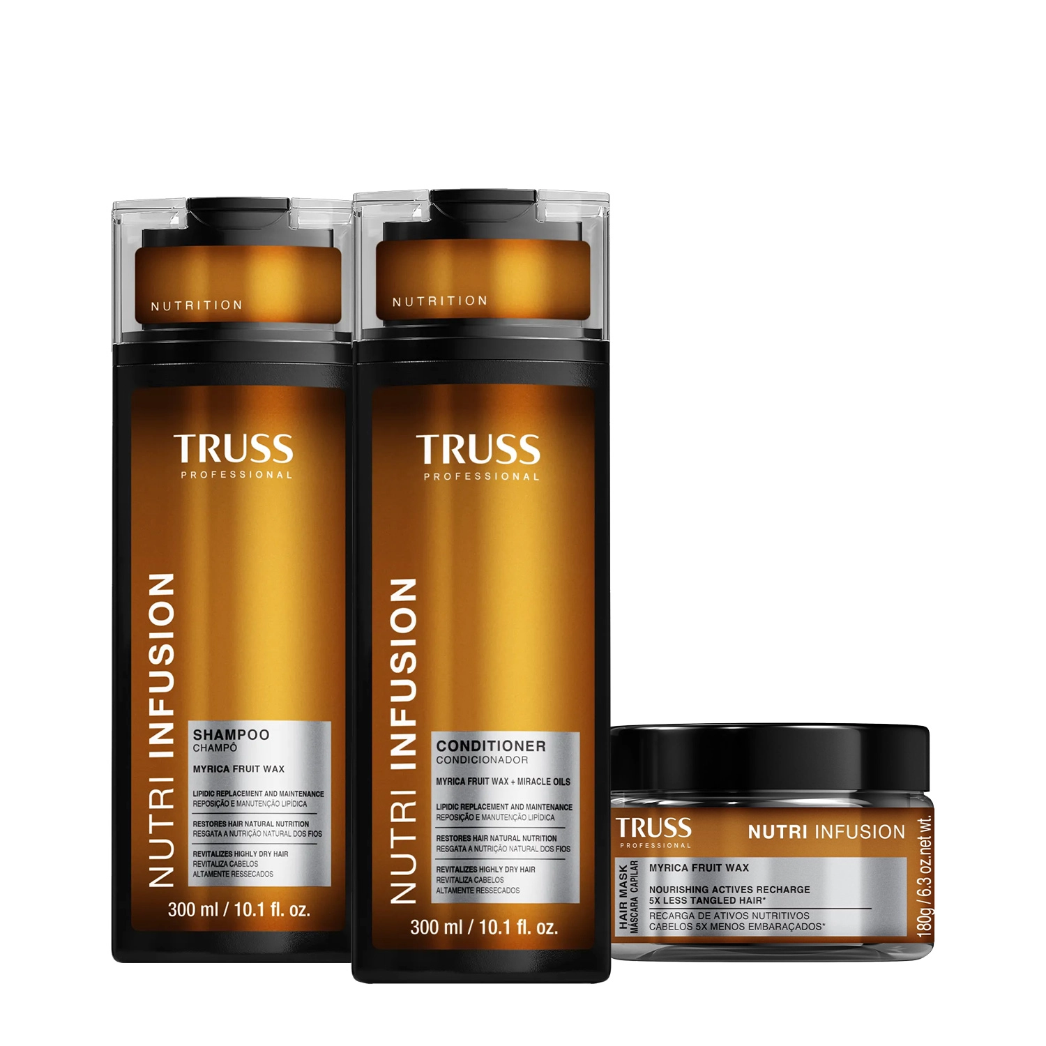 Produto Kit _Nutri_Infusion_Shampoo_Condicionador_Mascara_Capilar_Evas_1