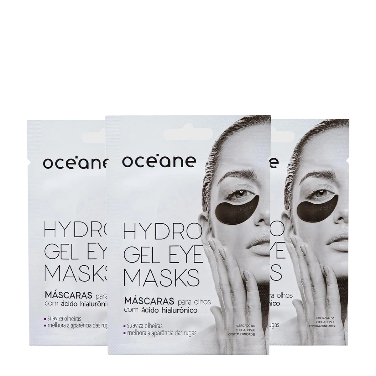 Produto Kit_Oceane_Hydrogel_Eye_Mask_Mascara_para_Olhos_3_unidades_Evas_1