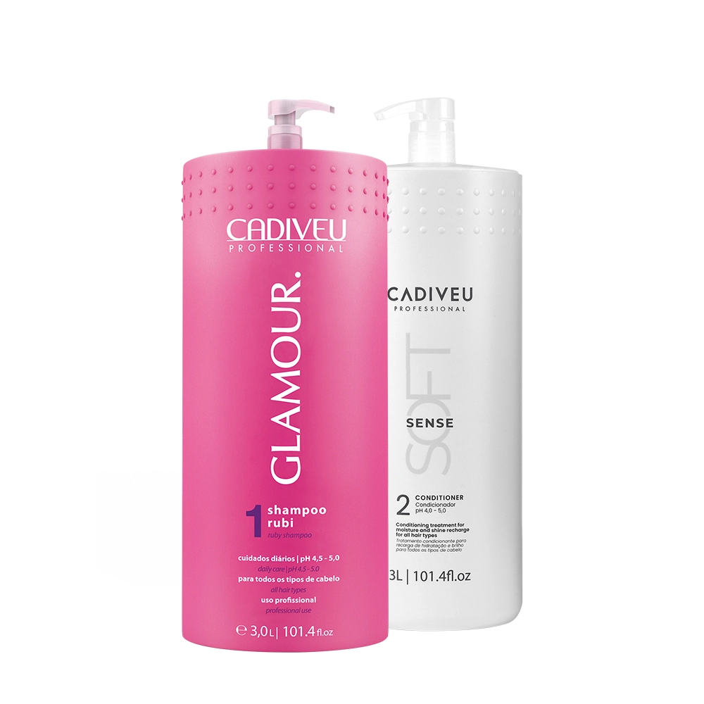 Kit Cadiveu Soft Sense Glamour Duo (2 Produtos)