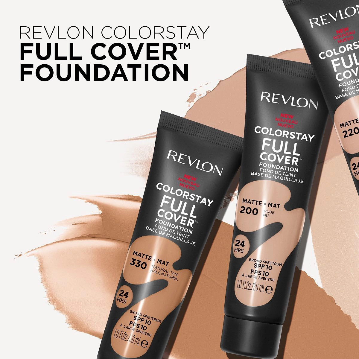 Revlon Colorstay Full Cover FPS 35 175 Natural Ochre - Base