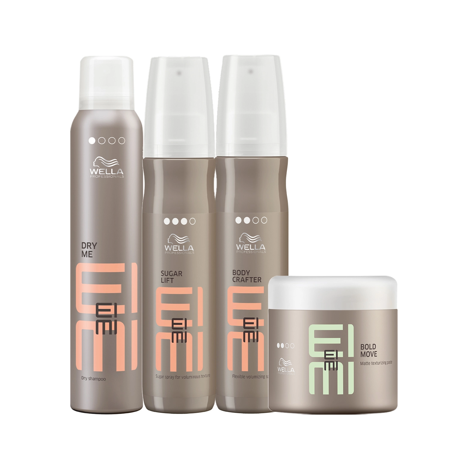 Kit Wella Professionals EIMI Spray Textura Volume Pasta Modeladora (4 Produtos)