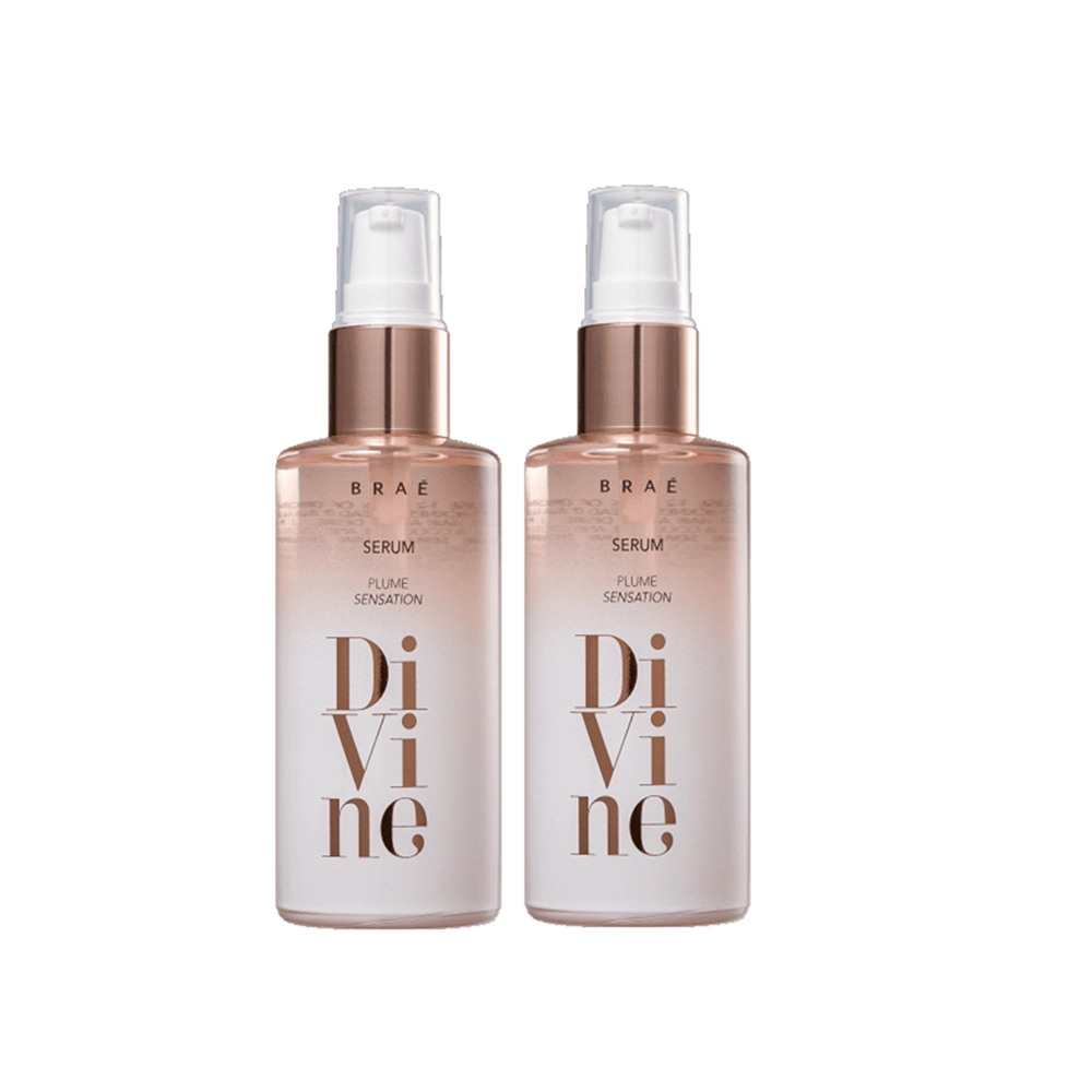 Braé Divine Plume Serum Reparador 60ml (2 Unidades)