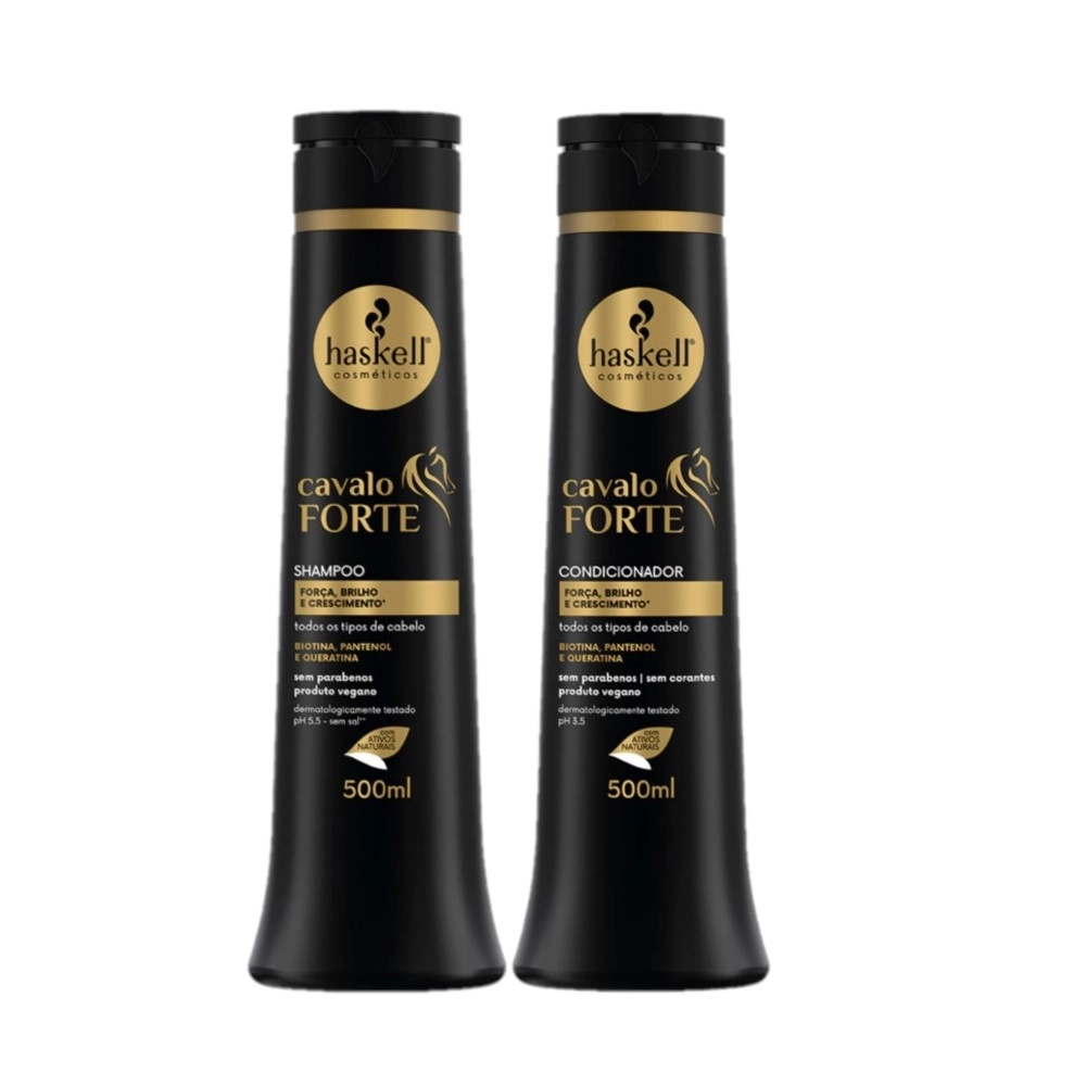 Kit Haskell Cavalo Forte Duo 500ml (2 Produtos)