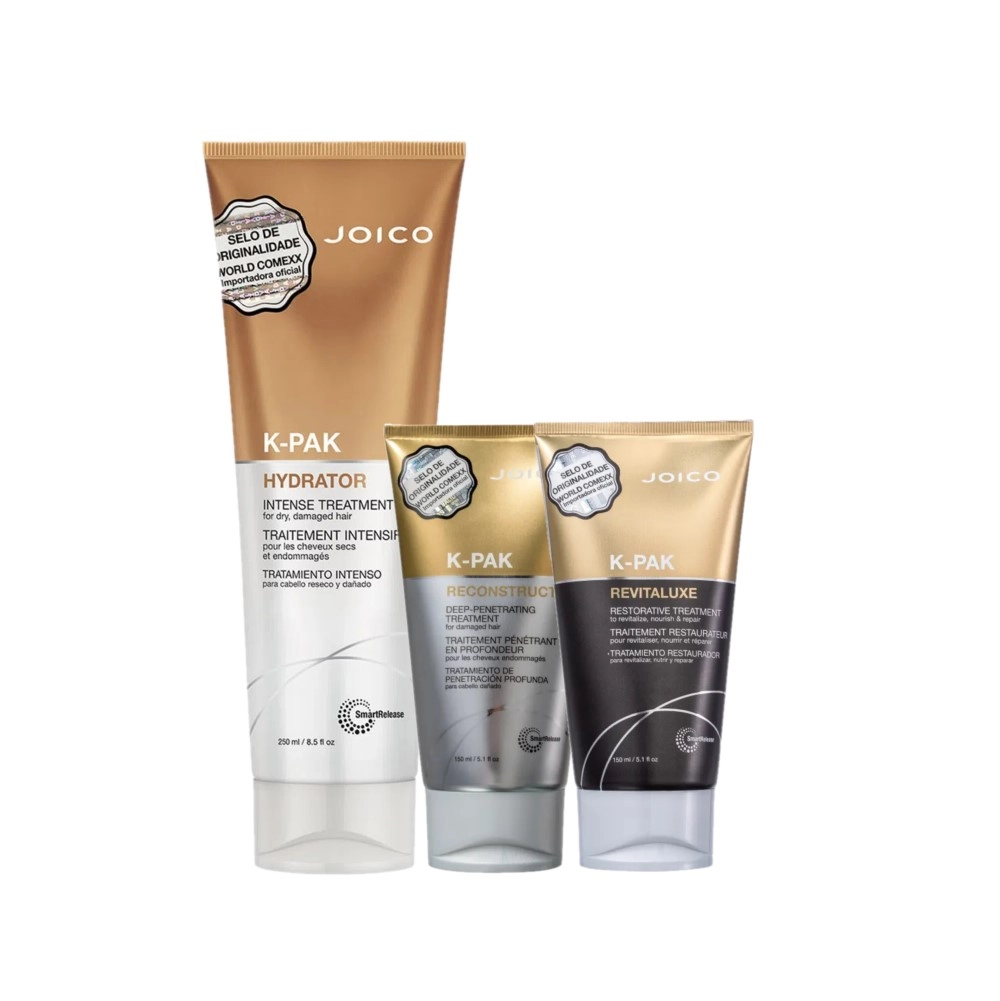 Produto Kit _Joico_Cronograma_Hydrator_Restore Reconstructor_Mascara_Revitaluxe_Evas_1