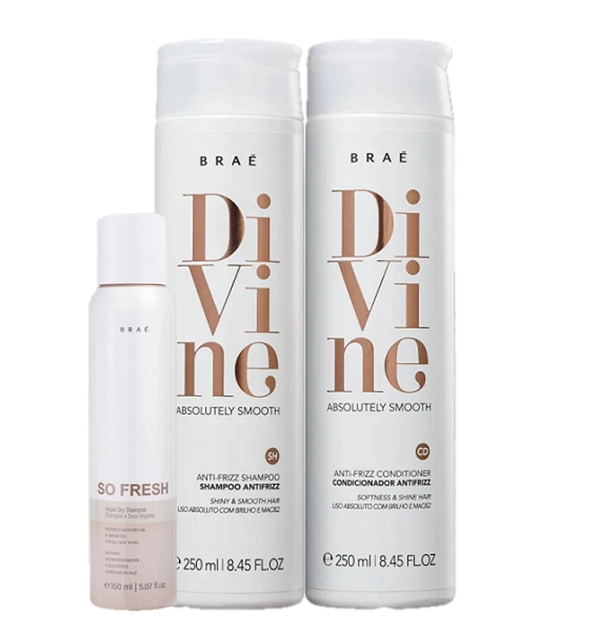 Braé Divine Anti Frizz Duo 250ml E So Fresh 150ml