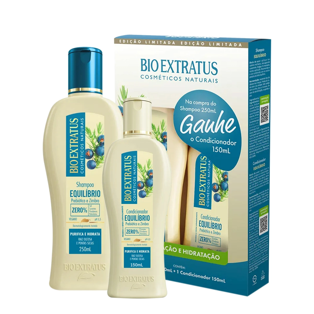 Bio Extratus Kit Equilíbrio Prebiótico E Zimbro Duo (2 Produtos)