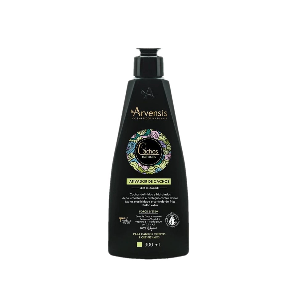 Arvensis Cachos Naturais Crespos E Crespíssimos - Ativador De Cachos 300ml