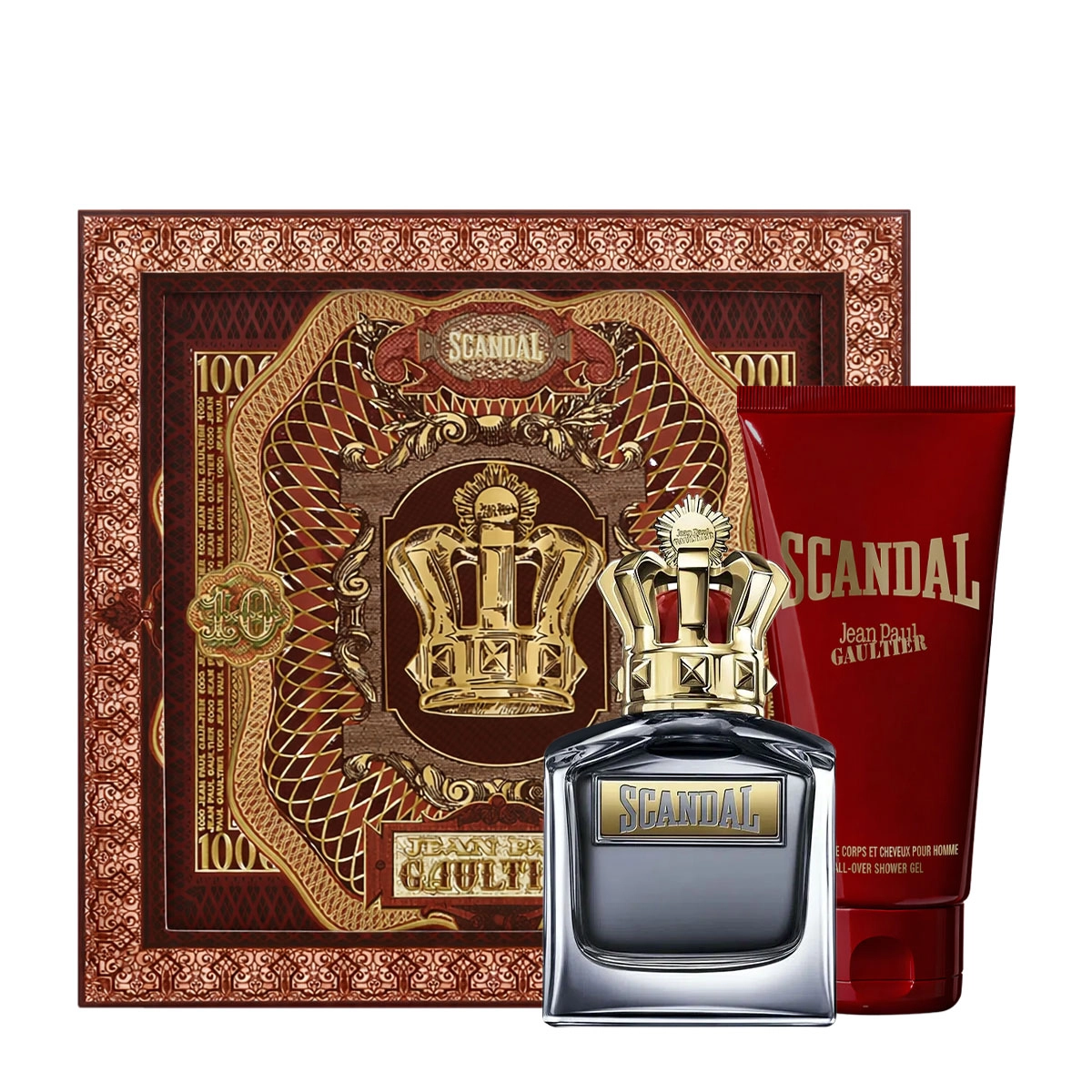 Jean Paul Gaultier Scandal For Him Kit Coffret Eau De Toilette Shower Gel (2 Produtos)