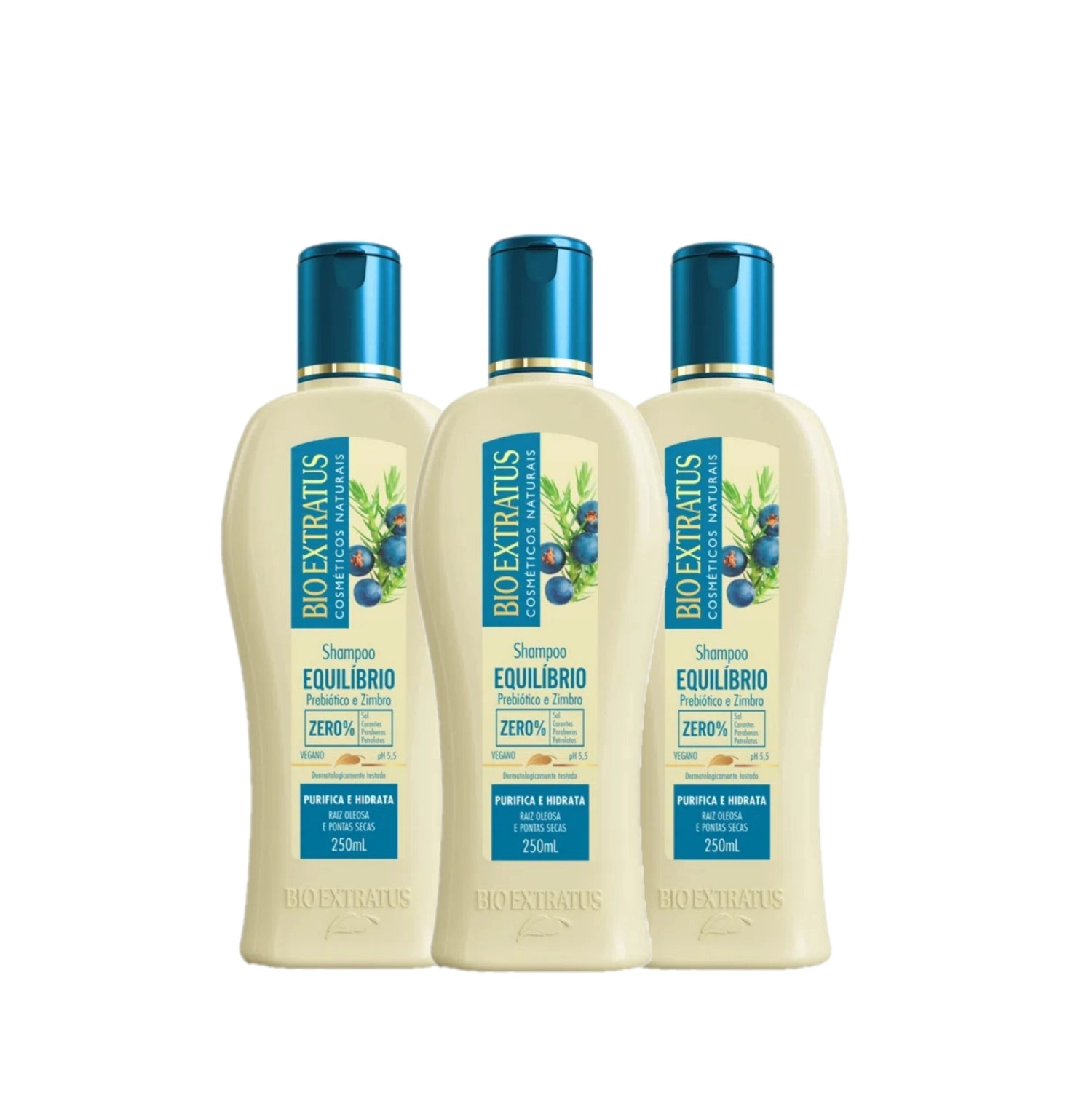 Produto Kit_Bio_Extratus_Equilibrio_Prebiotico_e_Zimbro_Shampoo_Evas_1