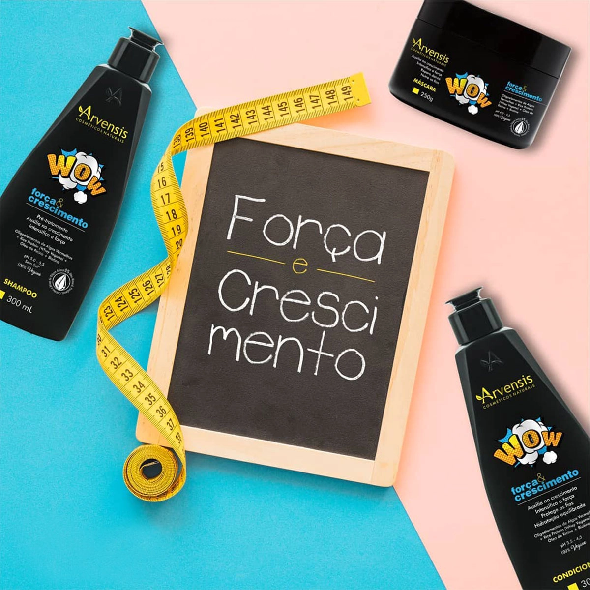 Produto Kit_Arvensis_Wow_Forca_Crescimento_Shampoo_Mascara_P_Evas_2