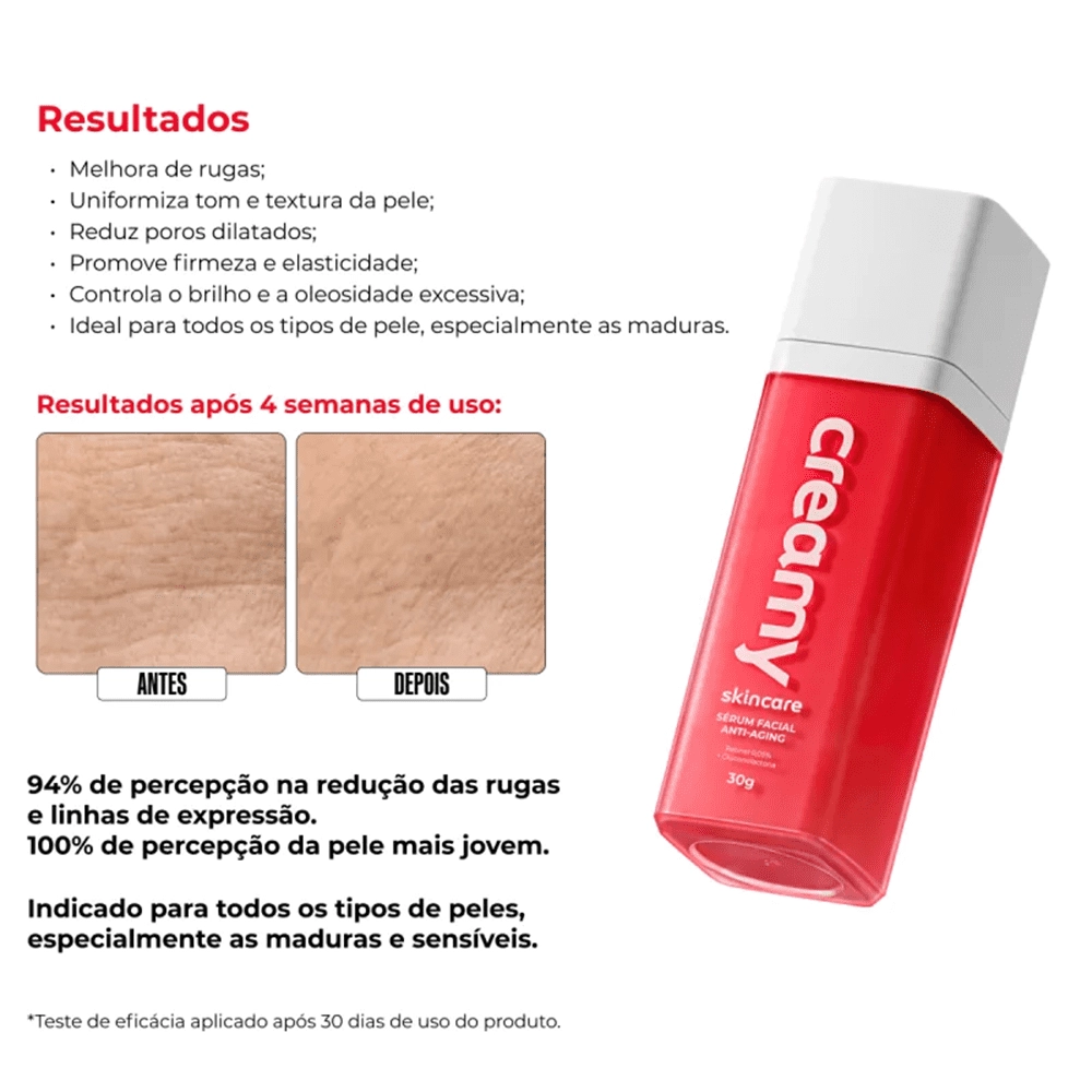 Produto Creamy_Skincare_Retinal_Anti_Aging_Serum_Facial_30ml_Evas_4