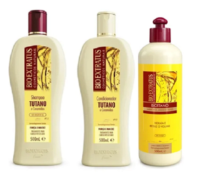 Bio Extratus Tutano Trio (Shampoo+Cond+Ativador Cachos 500g)