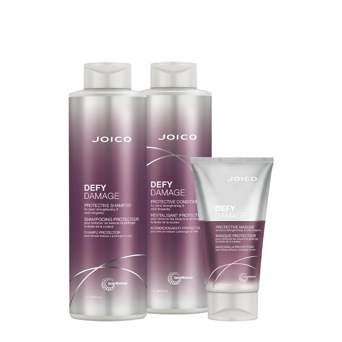 Kit Joico Defy Damage Protective Salon Máscara 150 (3 Produtos)