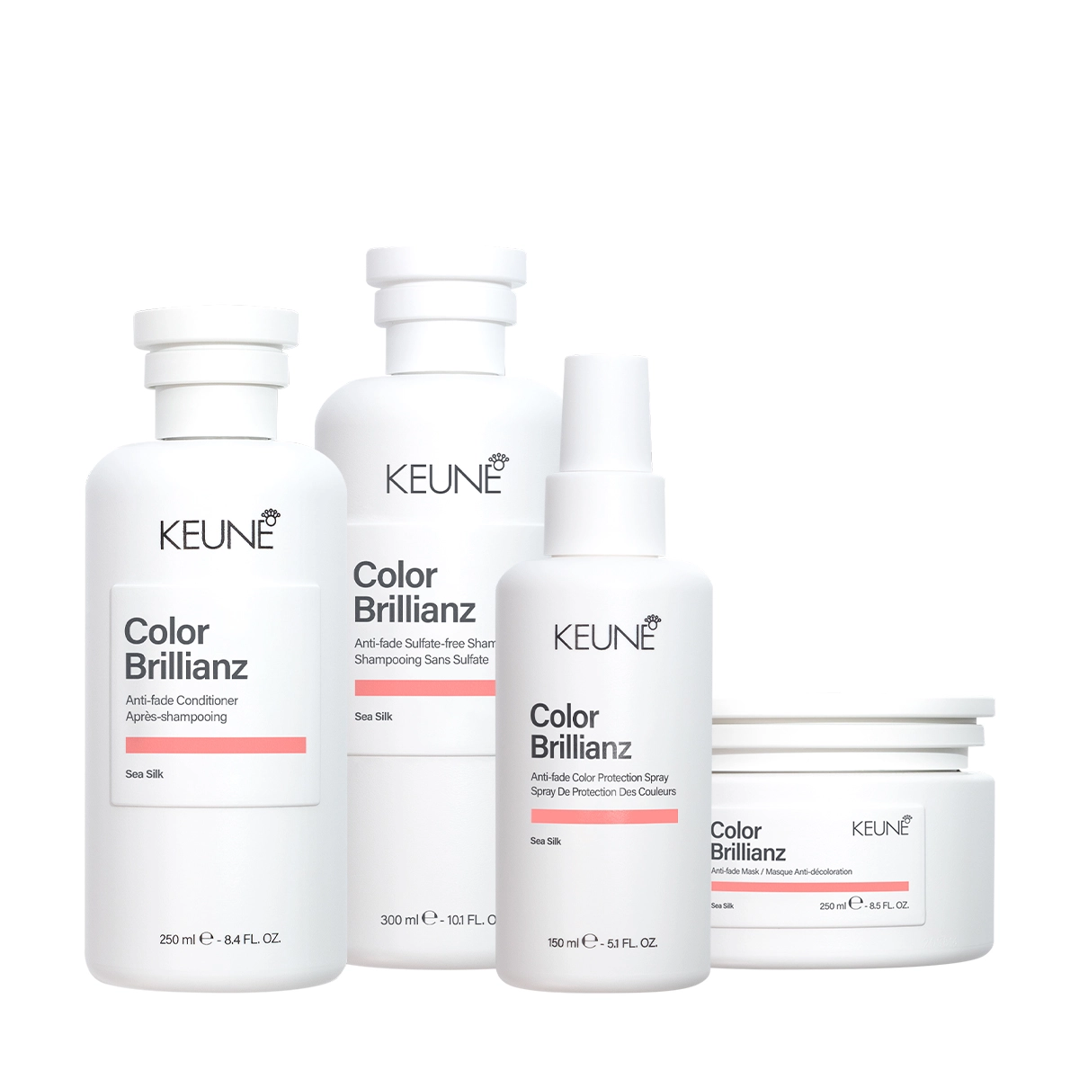 Kit Keune Color Brillianz Blindagem Completa Da Cor 4 Produtos