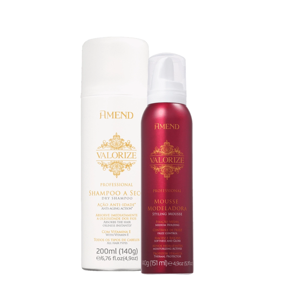 Kit Amend Valorize Mousse E Valorize Ação Anti-idade (2 Produtos)