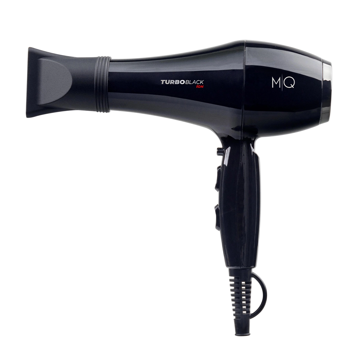 Secador De Cabelo Turbo Black Ion 2400W 127V MQ Professional