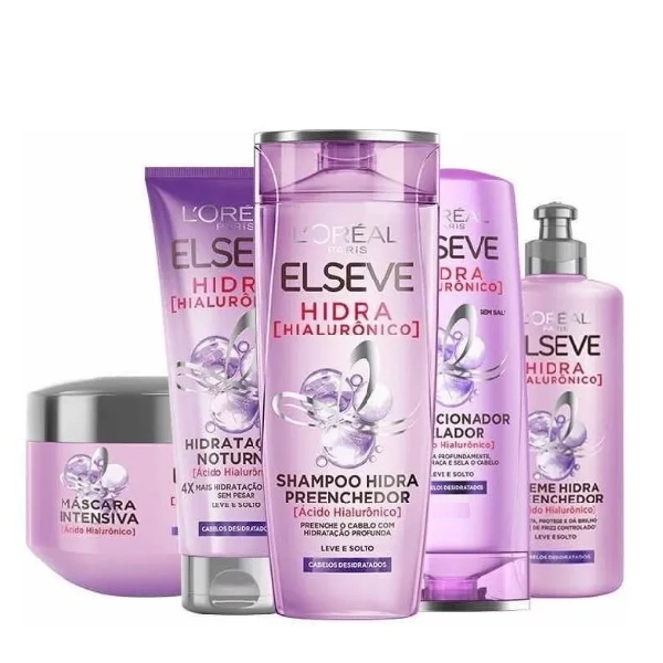 Elseve_Hidra_Hialuronico_Linha_Completa_Shampoo_Condicionador_Mascara_Creme_Noturno_de_Pentear_Evas_1 Produto Elseve_Hidra_Hialuronico_Linha_Completa_Shampoo_Condicionador_Mascara_Creme_Noturno_de_Pentear_Evas_1