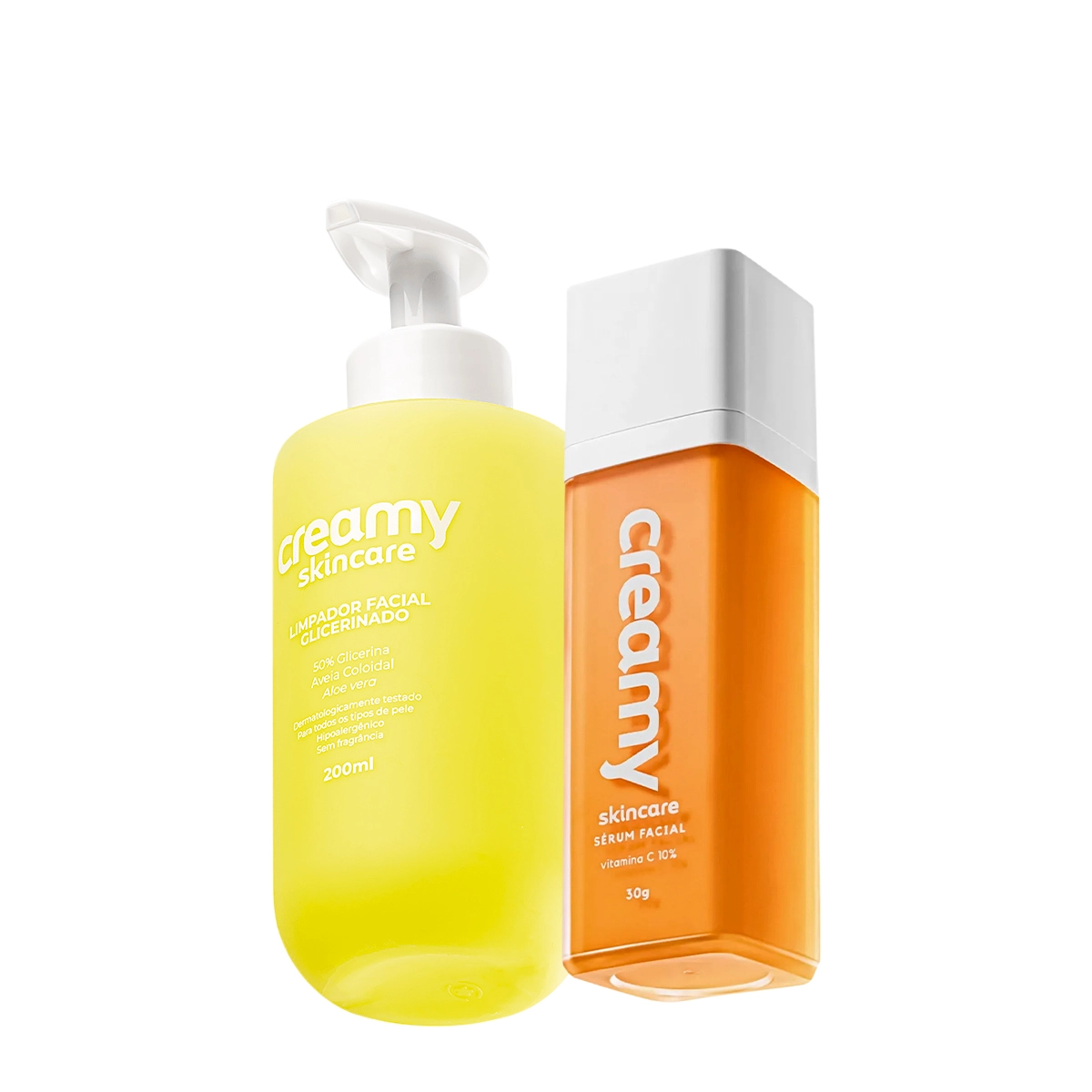 Kit Creamy Skincare Limpador Glicerinado E Vitamina C (2 Produtos)